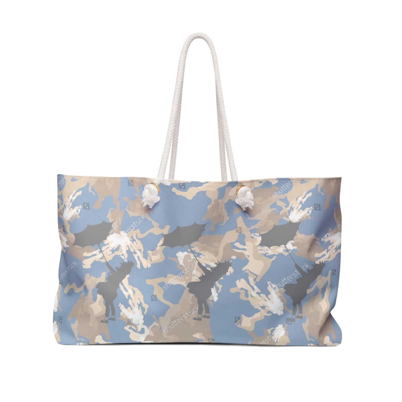 Little Girl Blue/  Warm Fall  Camo Weekender.