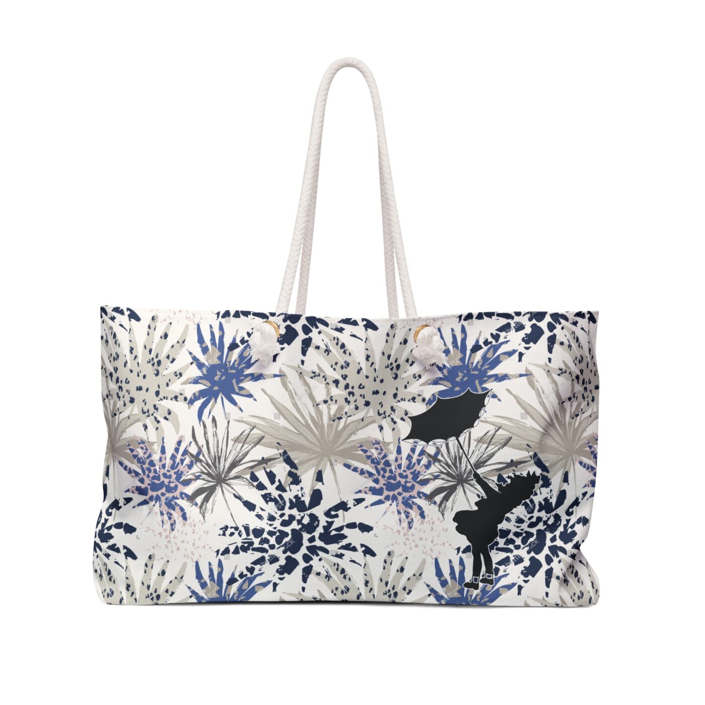 Little Girl Blue/  Plant Leaf  Camo Weekender.