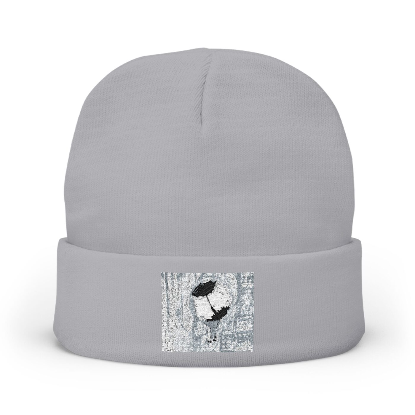 Little Girl Blue.  Polar Bear Knit Beanie —Be fearless & confident...against the cold.